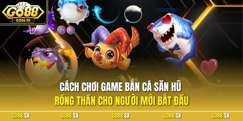 Cách chơi game bắn cá săn hũ rồng thần cho người mới bắt đầu